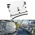 2X Front 2-IN-1 Windshield Clear for Polaris RZR 800, 900 XP (2008–2014)