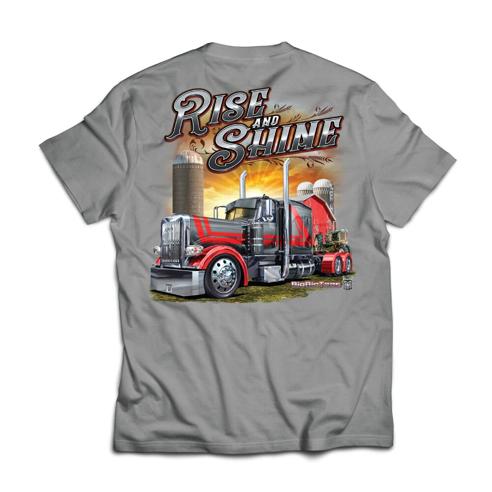 Graphic Trucker T-shirt & Hoodie for Big Rig Trucks (BRT)