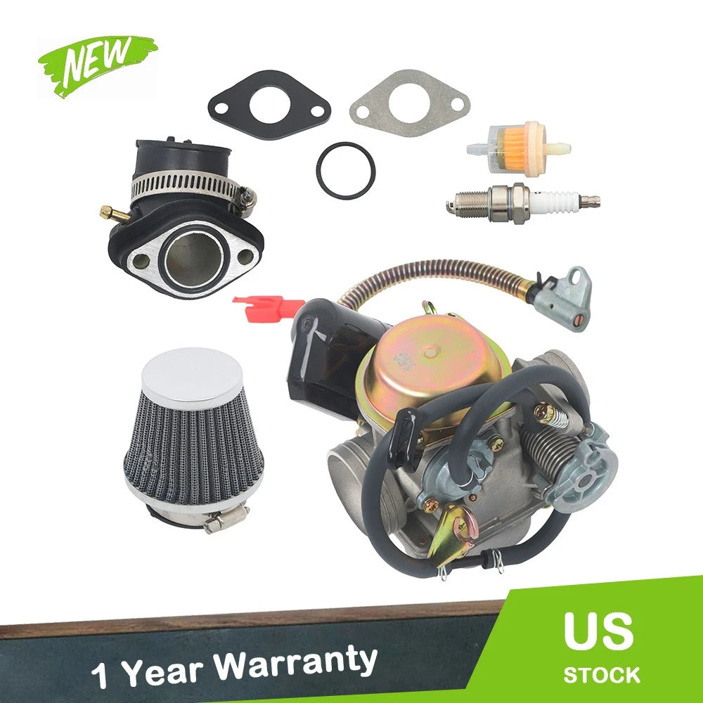 Carburetor Kit for GY6 125cc 150cc Engines (4-Stroke)