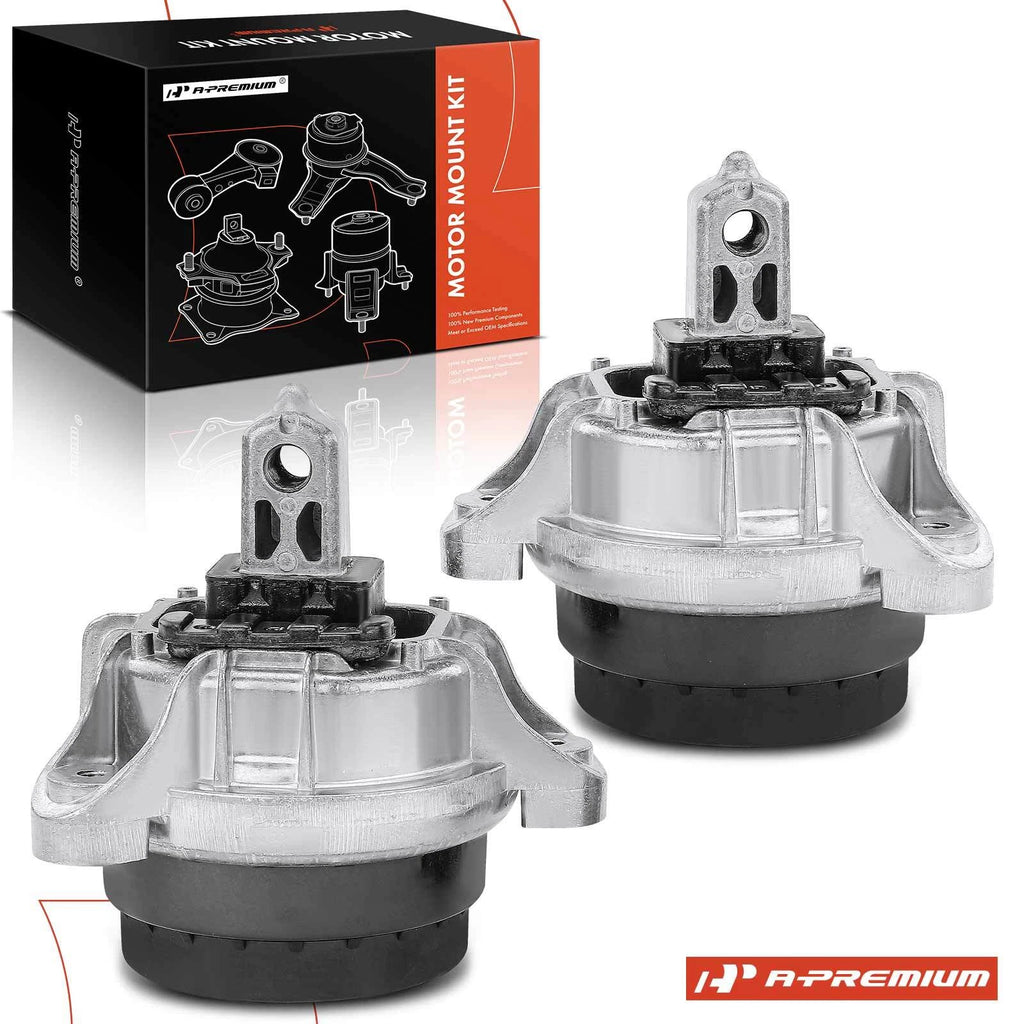2X Front Engine Motor Mount for BMW 528i 535i 640i (2011–2016)