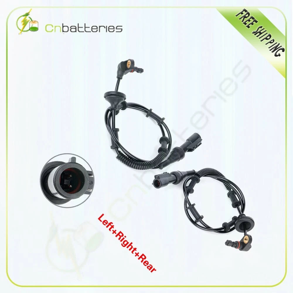 Set of 2 Rear ABS Wheel Sensors for Lincoln Navigator (2003–2006)