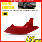 Rear Reflector Bumper for Honda HR-V (2016â2022) Red Lens Left Driver Side