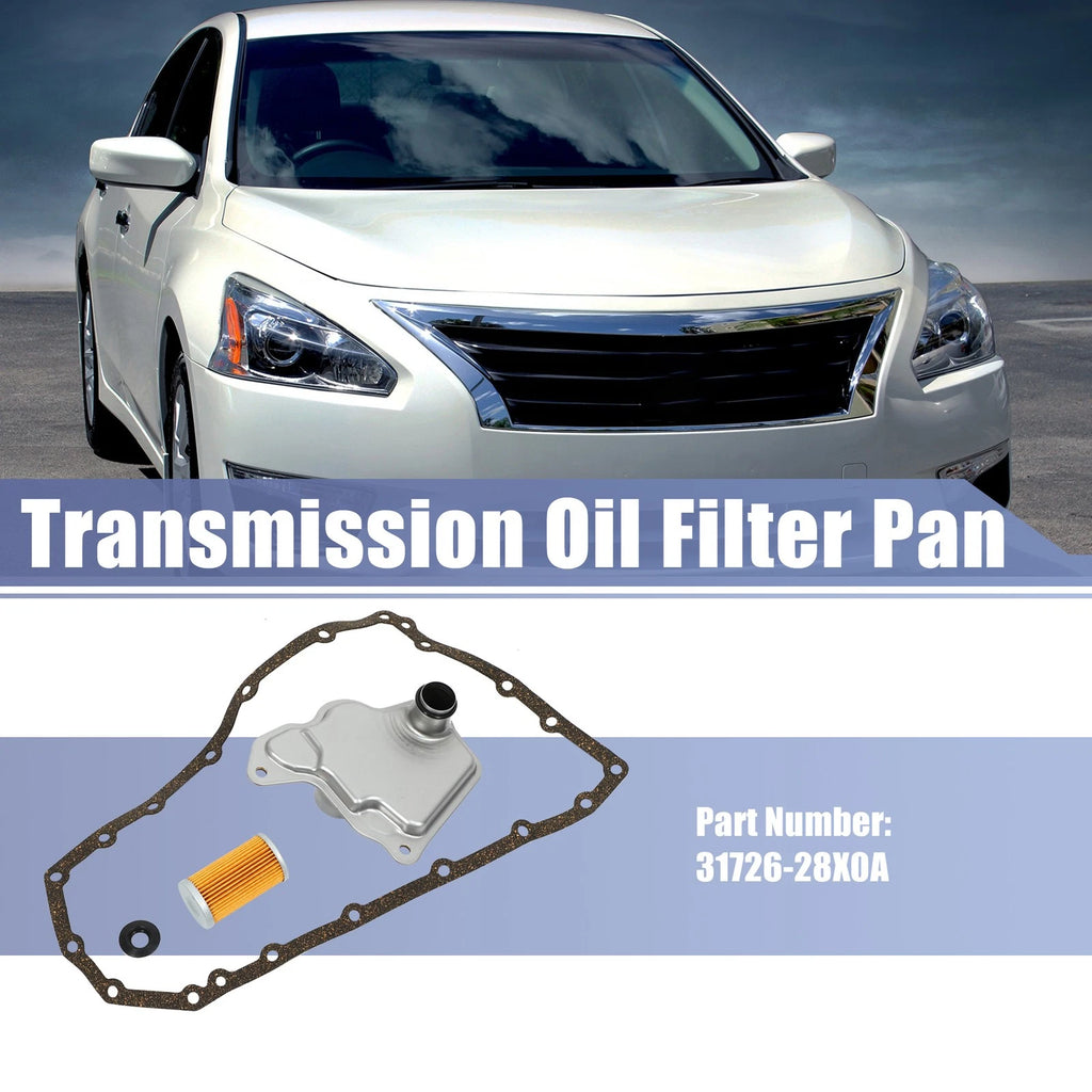 Transmission Filter Oil Pan Gasket Kit for Nissan Altima (2013–2018) 31726-28X0A 31728-29X0D