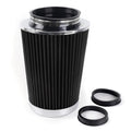 High Flow Air Intake Filter for Universal Applications (9" Tall, 3"-4" Inlet)
