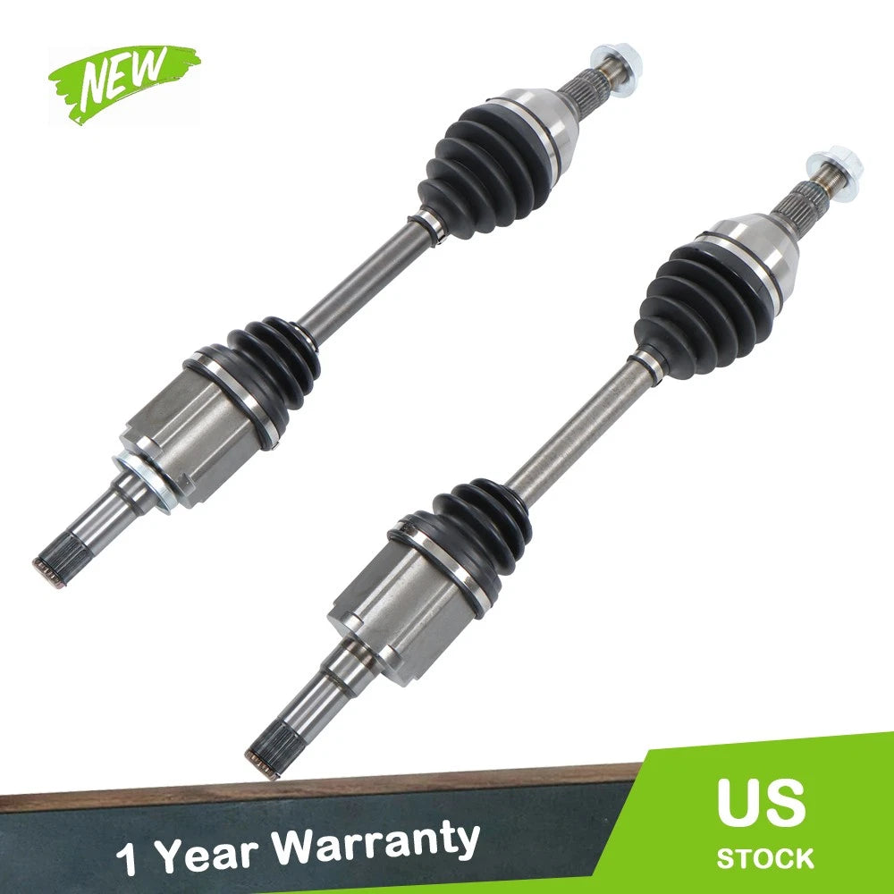 Set of 2 CV Axle Assemblies for Cadillac SRX (2010–2011) 3.0L