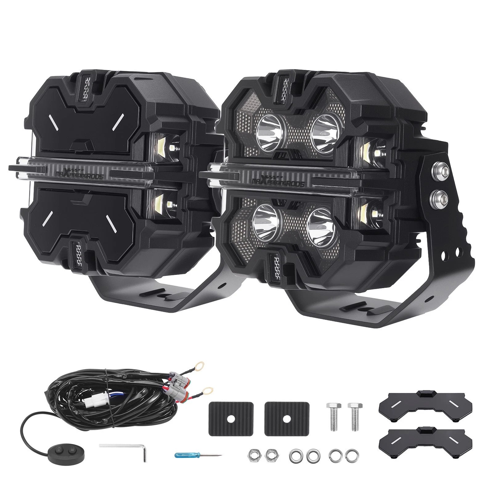 5" LED Light Pods for Universal Vehicles (12V)