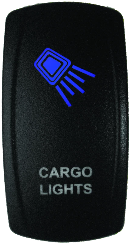 Lighted Switch Cargo Lights for DragonFire Racing (On/Off, Blue)