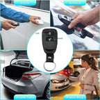 2 Button Keyless Entry Remote Key Shell Cover for Hyundai Kia (No Chip)