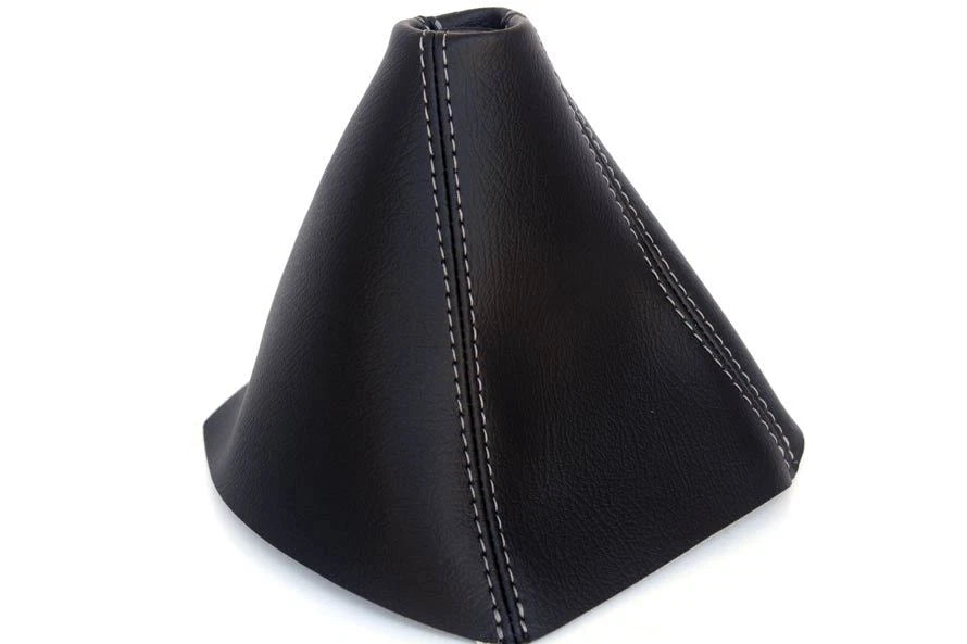 Shift Boot Cover for Pontiac GTO (2004–2006) Gray Stitch PVC Leather