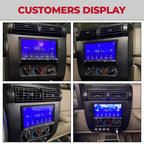 Double Din Dash Kit with Wiring Harness for Jeep Wrangler TJ (2003-2006)