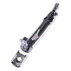 2 x Silver Front Outer Door Handles Set for Nissan X-Trail SUV (2007-2014)