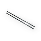 Set of 2 Chrome Aluminum Towel Bars for Moen YB8094CH (24'')