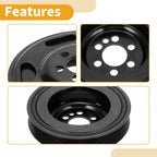 Engine Harmonic Balancer Crankshaft Pulley for Audi A3 (2006–2008) No. 06F105243J
