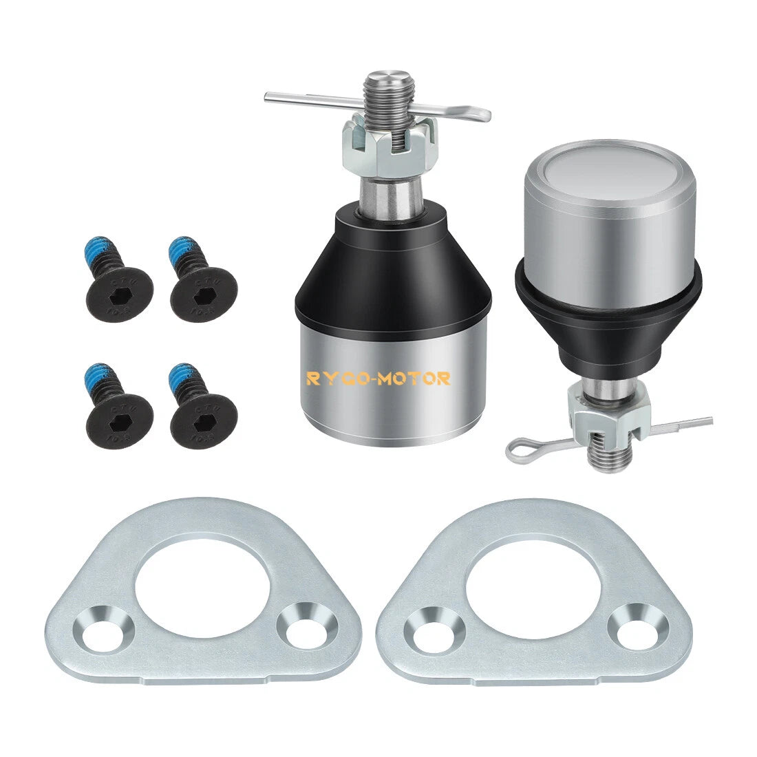 2 Pack Ball Joint & Bracket Kit for Polaris Ranger 400 425 500 570 700 800 (2010–2022)