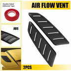 2Pcs Hood Air Vent Cover Trim for Toyota Tacoma Tundra EPY