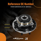 8 Lug Front Wheel Hub for Ford Super Duty F-250/F-350 (1999–2004)
