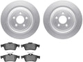 Rear Brake Pad and Rotor Kit for Jaguar Super V8 (2006–2009) PC541PY