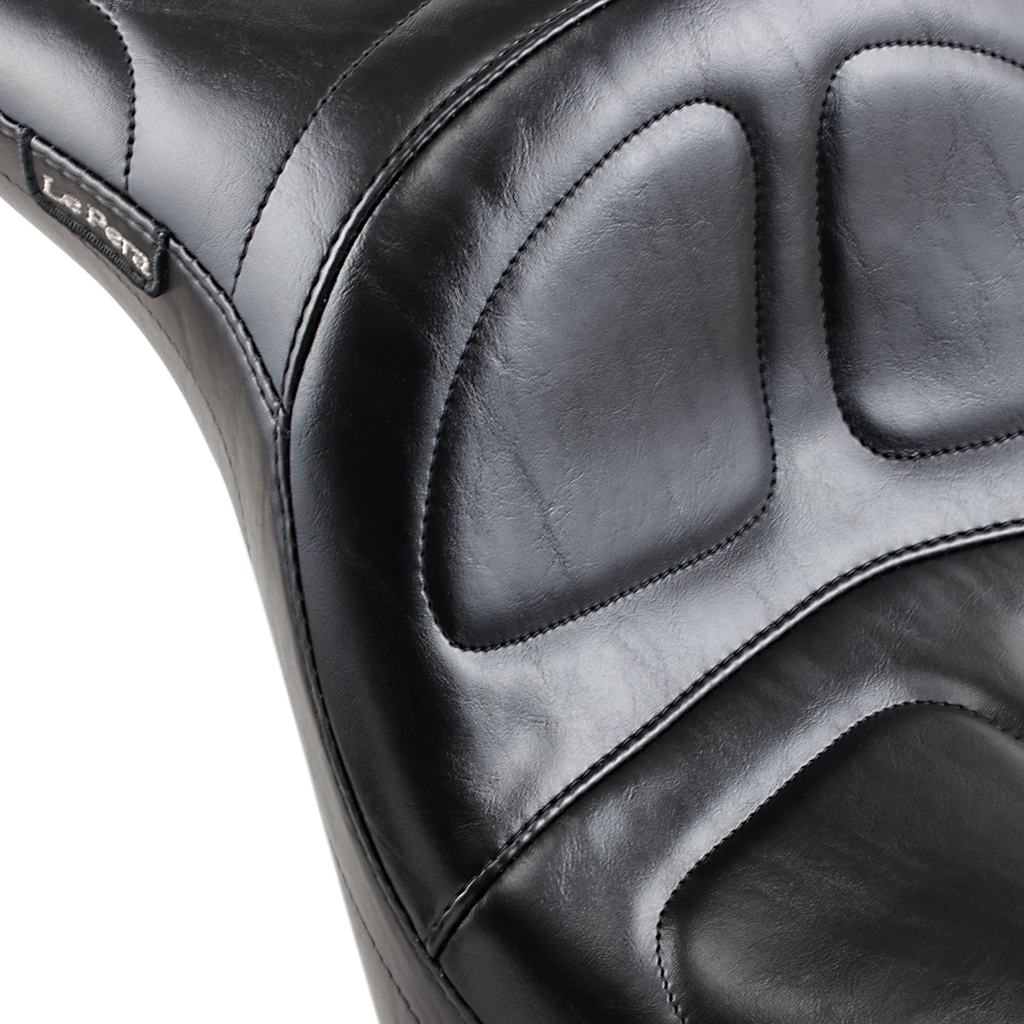 LE PERA Maverick Daddy Long Legs Seat for FL/FX (2006–2017) - Black Stitched