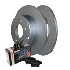 Rear Brake Kit 284mm Disc Rotors & Bosch Ceramic Pads for Hyundai Azera, Kia Optima (2006–2017)