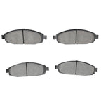 8x Ceramic Brake Pads for Jeep Grand Cherokee (2005–2010)