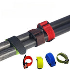 Fishing Rod Fastener Strap Set of 2 (20 cm) Loop and Hook Tape
