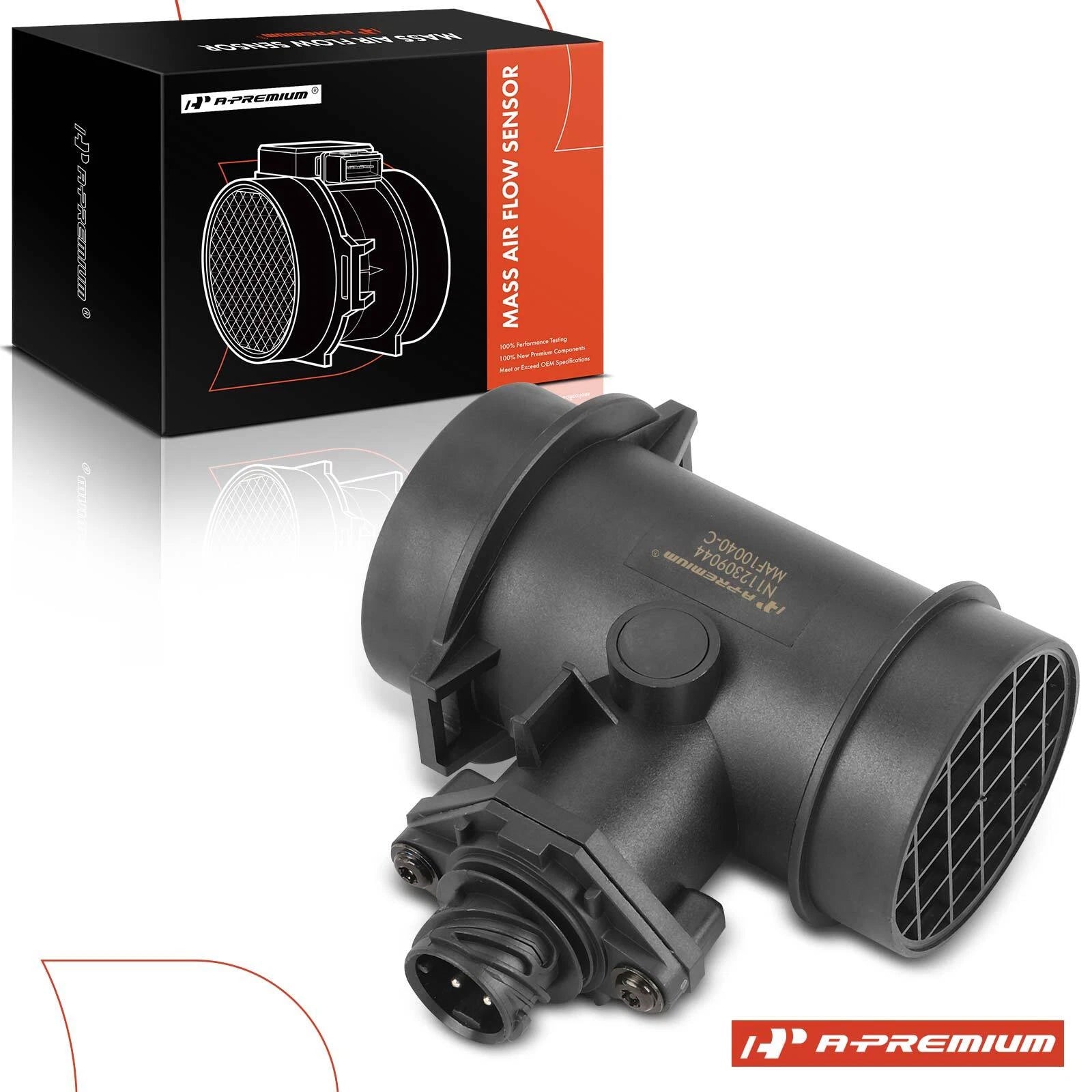 Mass Air Flow Sensor with Housing for BMW E36 318i (1996–1998) E38 750iL (1995–2001)