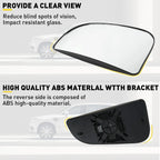 Door Handle for Toyota Camry (2007–2011) Rear Left/Right Smooth Black