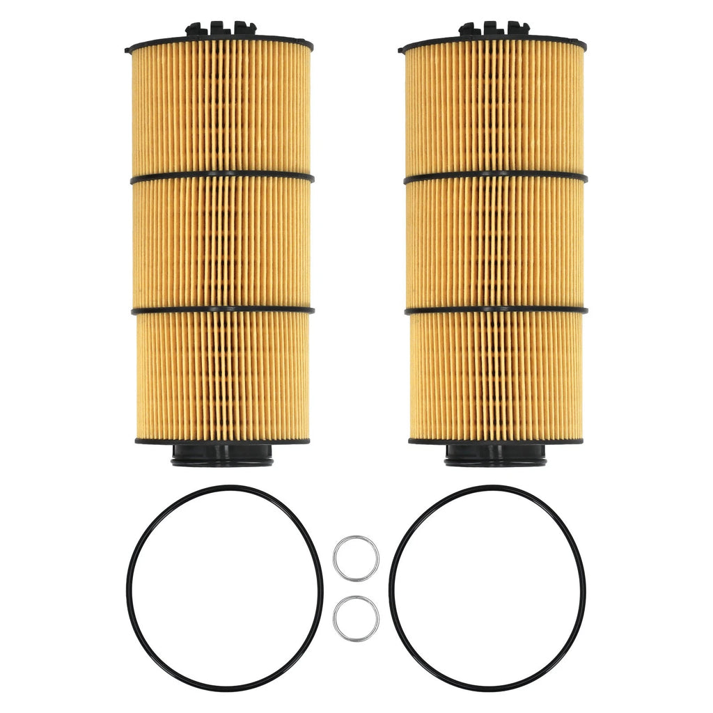 2X Oil Filter for Freightliner 122SD (2020–2022) A4711800009 A4711800209