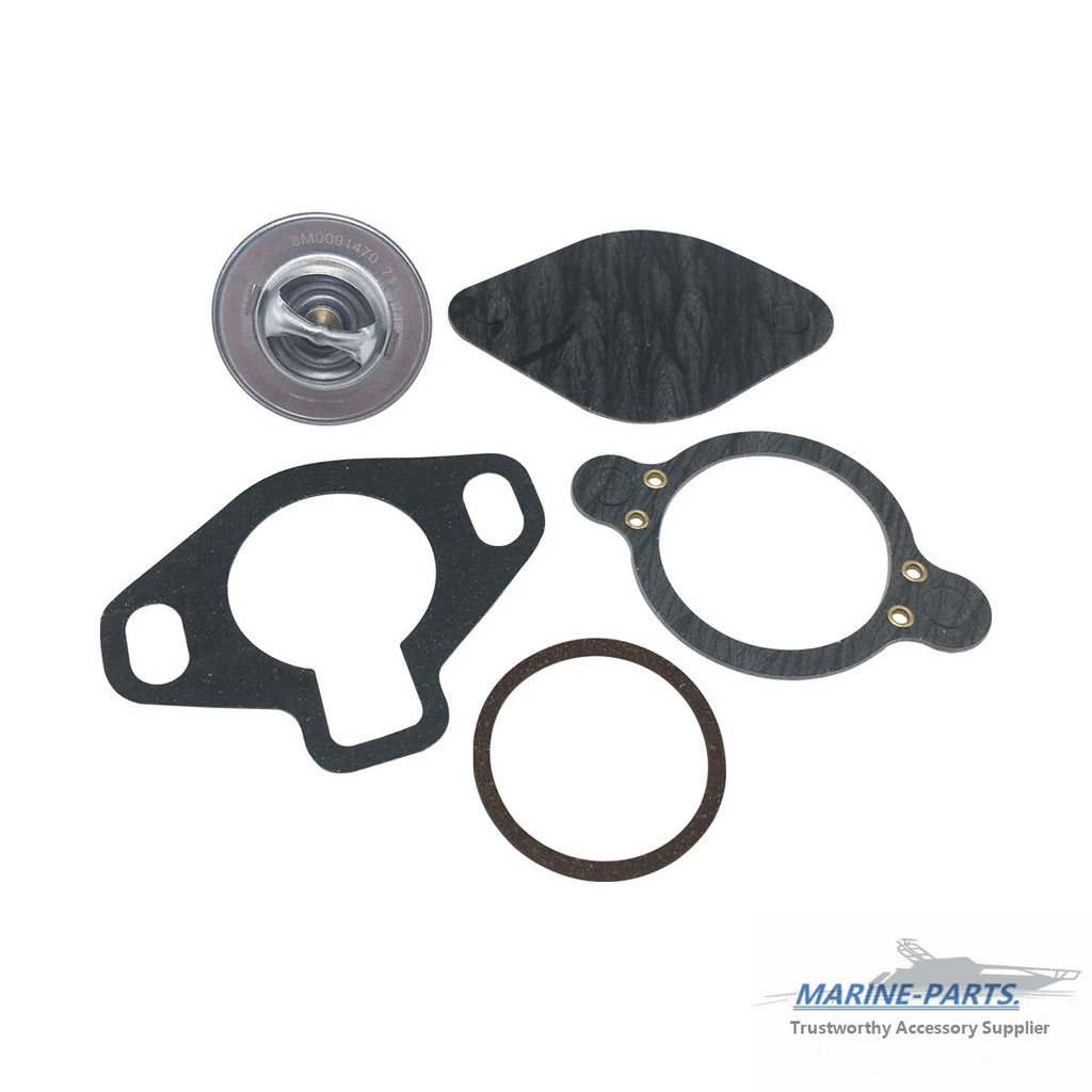 Thermostat Kit for Mercruiser 4.3L 5.0L 5.7L 7.4L 8.2L (1987–Present) 807252Q5