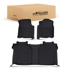 TPE Waterproof 2 Row Floor Mat Liners For GMC Sierra 1500 2500HD 3500HD 20-2025