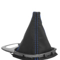 Manual Shift Boot for Honda S2000 (2003–2009) Blue Stitch PVC Leather