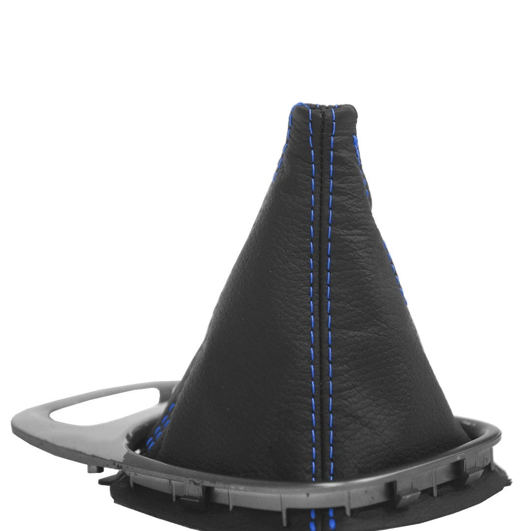 Manual Shift Boot for Honda S2000 (2003–2009) Blue Stitch PVC Leather