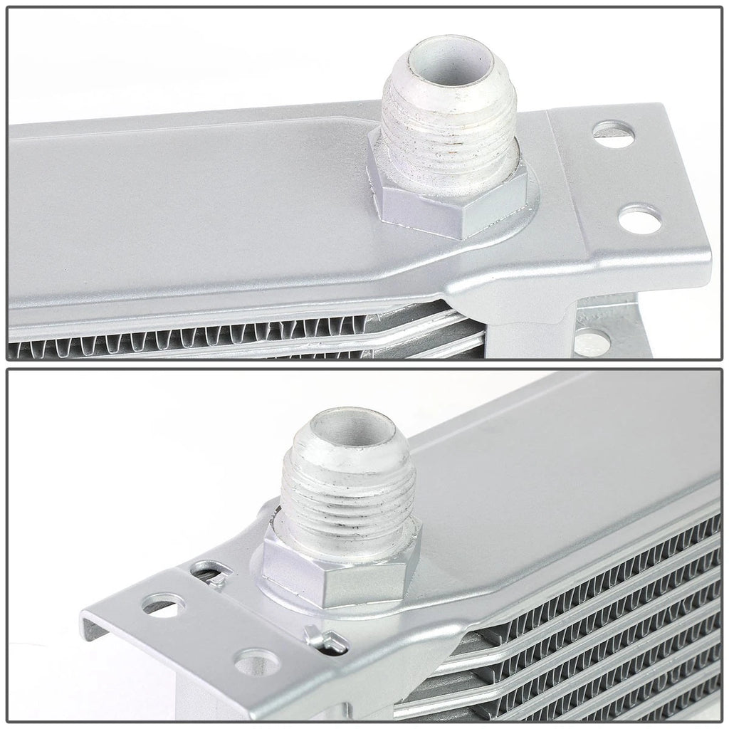 T6061 Aluminum 7-Row 10AN Transmission Cooler for Universal Applications