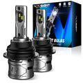 2X 9007 HB5 LED Headlight Bulbs for Novsight (6500K, 60W)