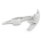 Silver Steering Wheel Shifter Paddle Extension for Ford Focus Escape Kuga (2017)