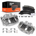 6x Rear Brake Caliper & Pad for Ford Express 2500 GMC Savana 2500 (2003–2021)