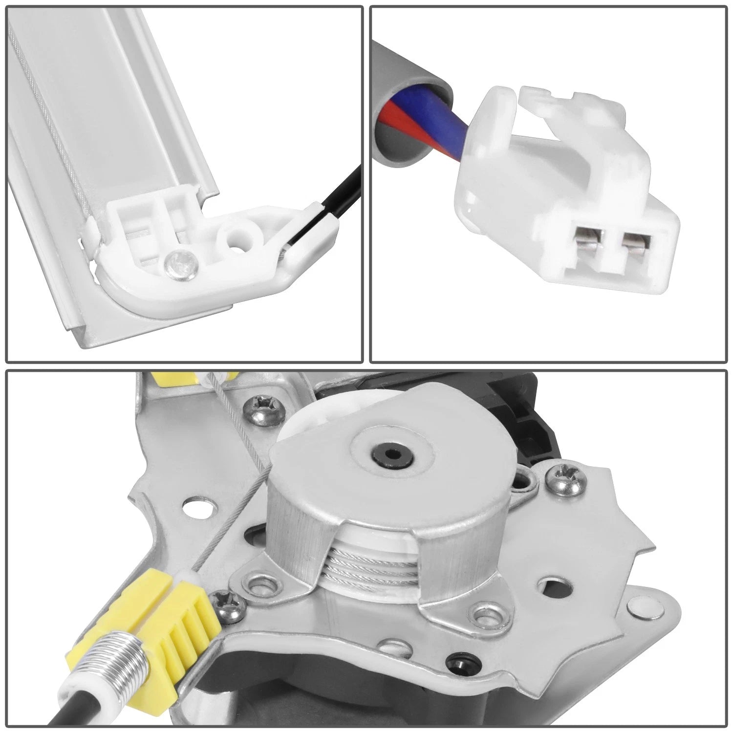 Electric Front Right Window Regulator w/ Motor for Mazda MPV (2000–2006)