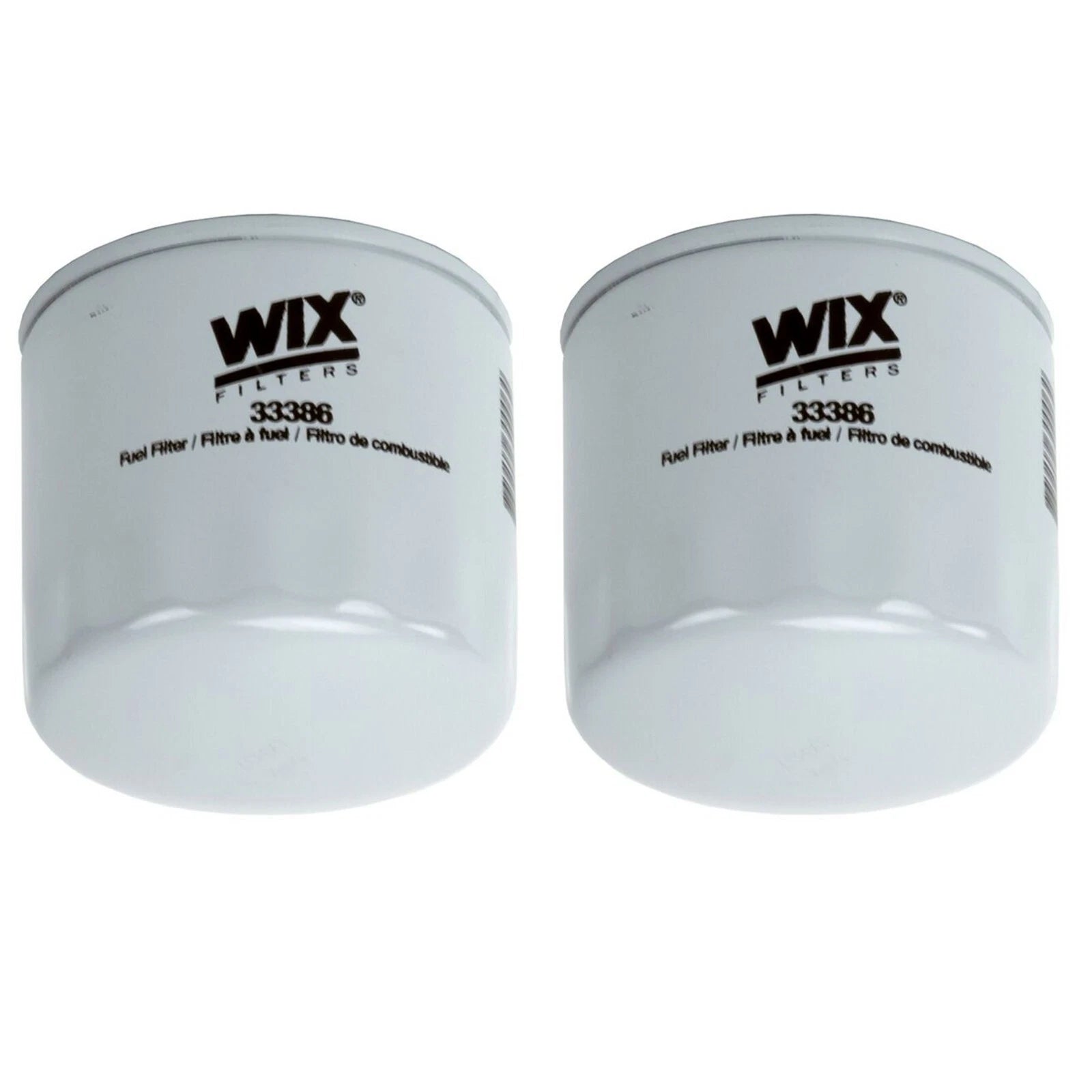 WIX Fuel Filters Pair Set of 2 for