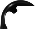Klock Werks Front Fender Kit for Raked Frames (26") - Black Steel