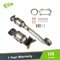 Set of 2 Catalytic Converters for Honda CR-V 2.4L (2010–2011)
