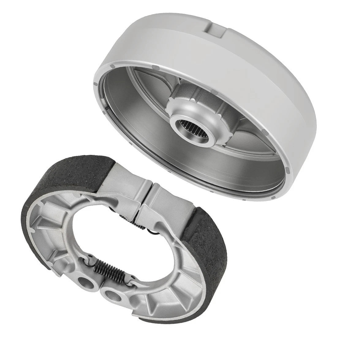 Rear Brake Drum Hub & Shoes for Honda Foreman 400 TRX400FW (1995–2003)
