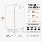 420D Scissor Lift Cover 76" X 35" X 82" for JLG Genie Skyjack UpRight