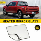 Heated Driver Side Mirror Glass with Blind Spot for Ford F150 (2015–2020)