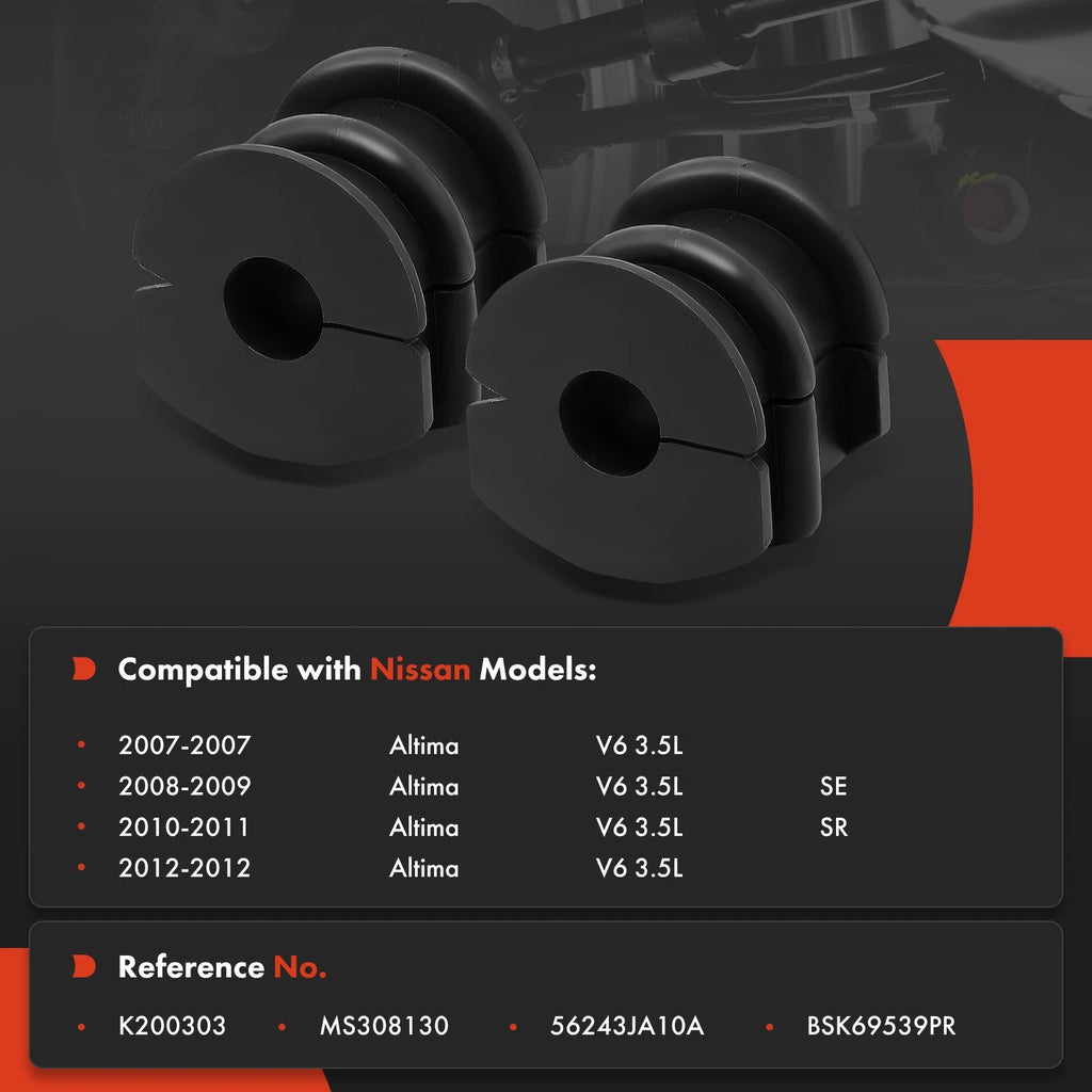 2X Rear Sway Bar Link Bushings for Nissan Altima (2007–2012)