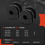 2X Rear Sway Bar Link Bushings for Nissan Altima (2007–2012)