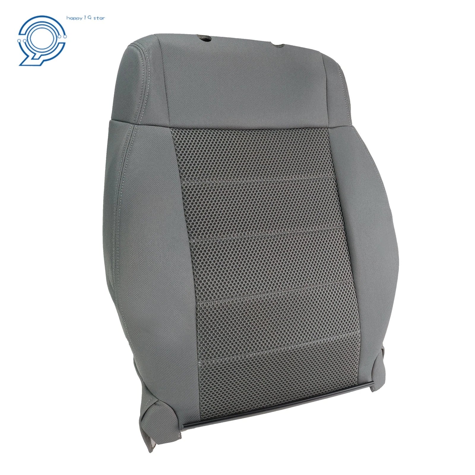 Front Left Driver Back Seat Cover for Jeep Wrangler (2007–2012) Gray Cloth