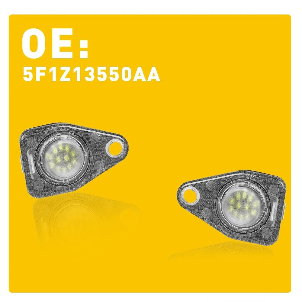 2X License Plate Light for Ford Expedition Freestar Taurus Navigator (YYYY–YYYY)