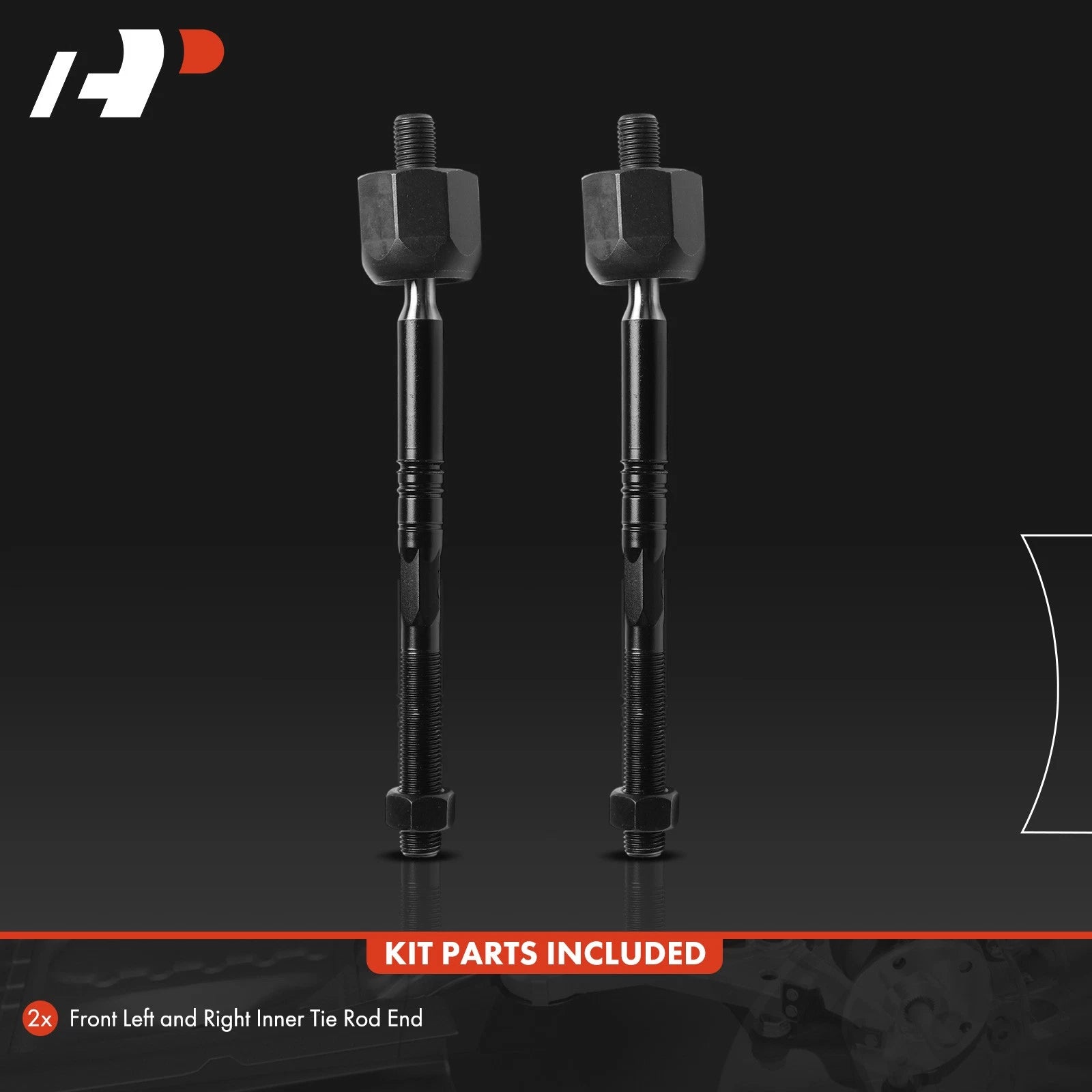 2X Inner Front Tie Rod End for Chevrolet Corvette (2014-2019)