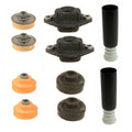 Set of 4 Rear Upper Lower Shock Mounts Grommets & Bump Stops for BMW E82 E88