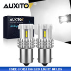 2X AUXITO 1156 7506 LED Bulbs for Reverse Backup Light (6000K)